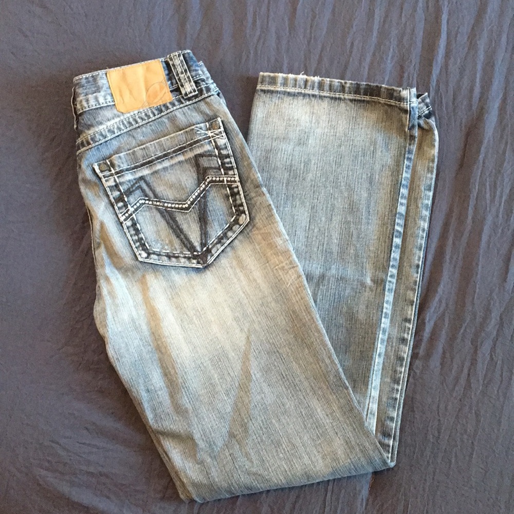 Petrol jeans